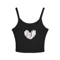 heart webelong crop top