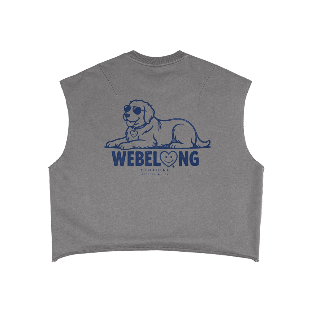 webelong boxy golden retriever tank