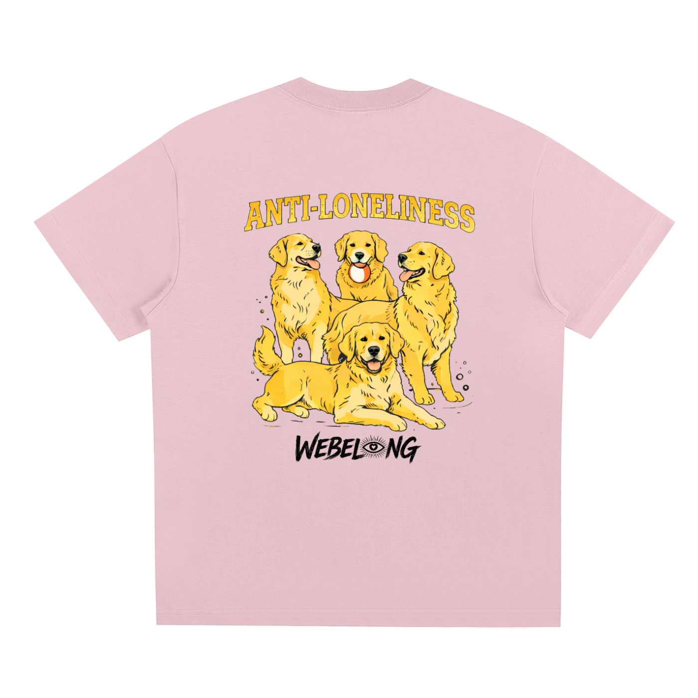golden retriever quick-dry t-shirt
