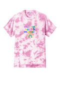 mental health matters tie dye tee