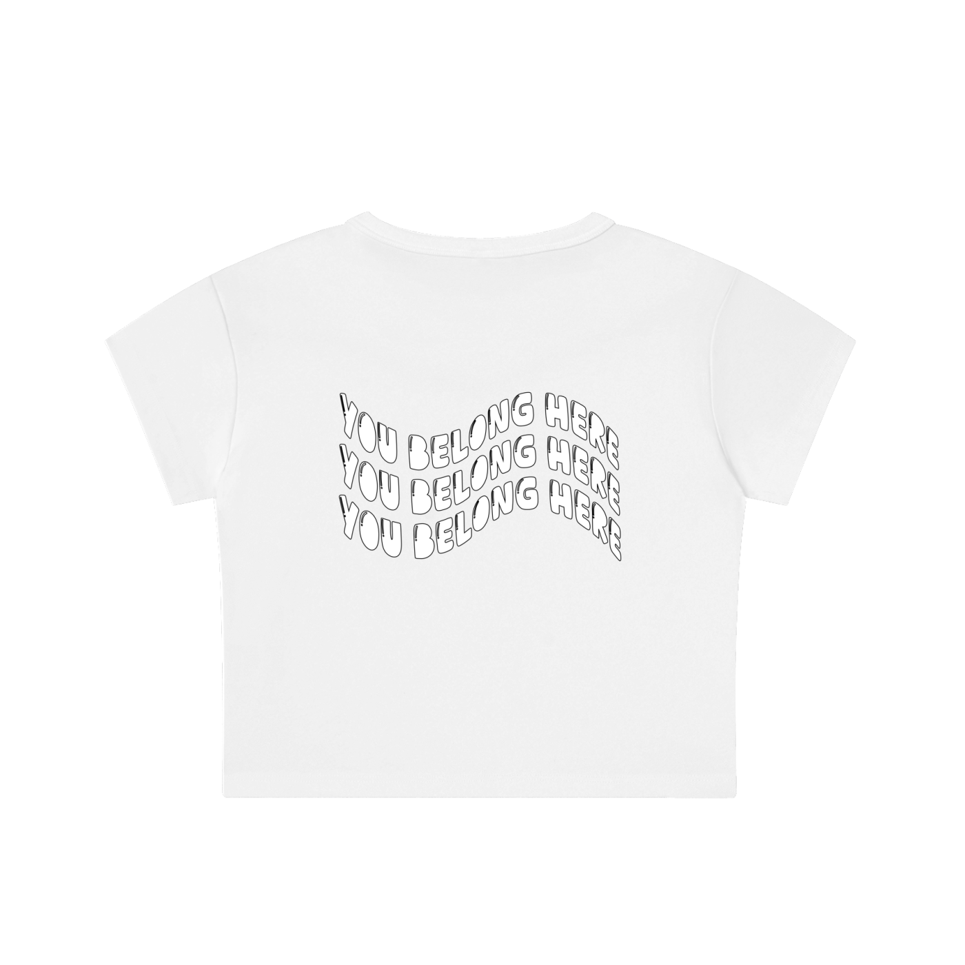 Snow Washed Crop Top