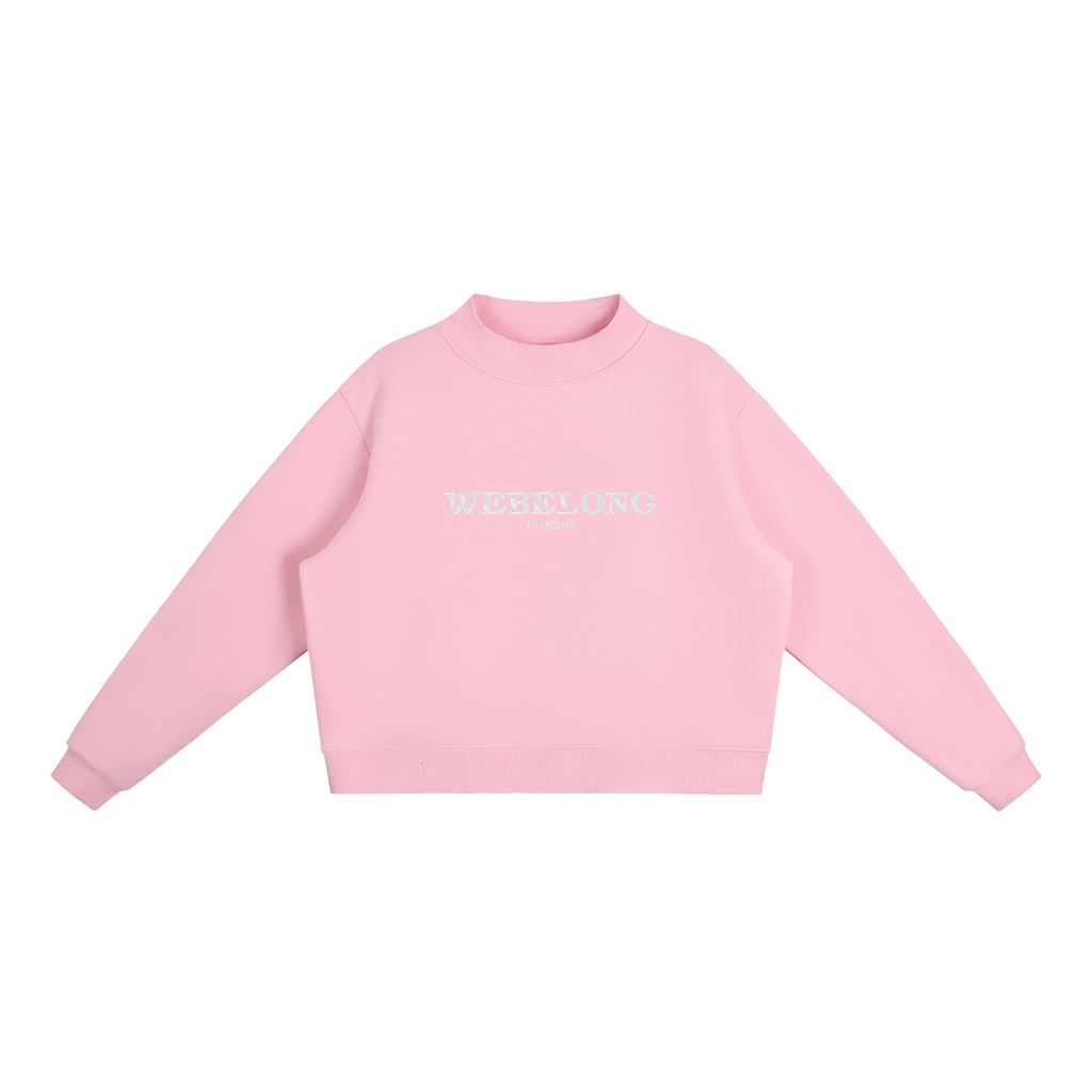 webelong institute mock-neck sweatshirt