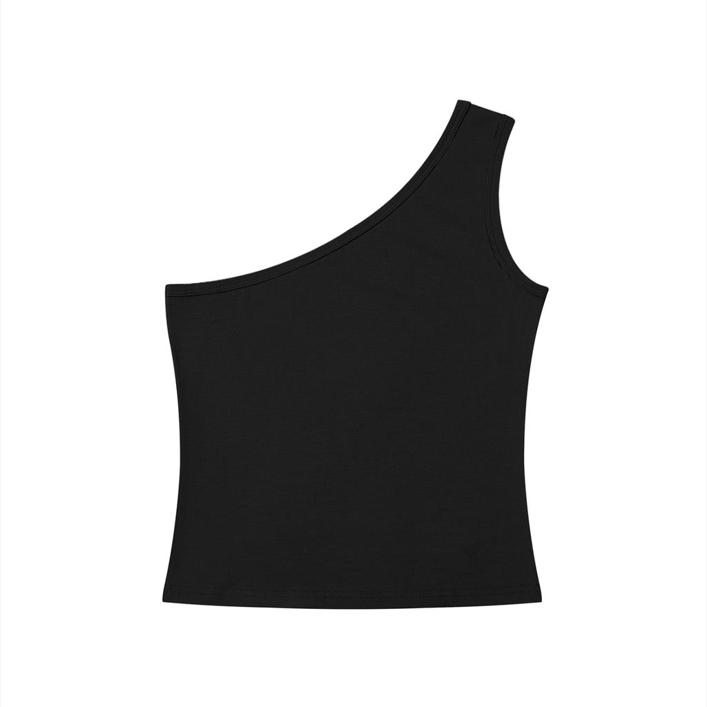 One-Shoulder Crop T-Shirt