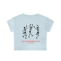 anti loneliness club skeleton tee